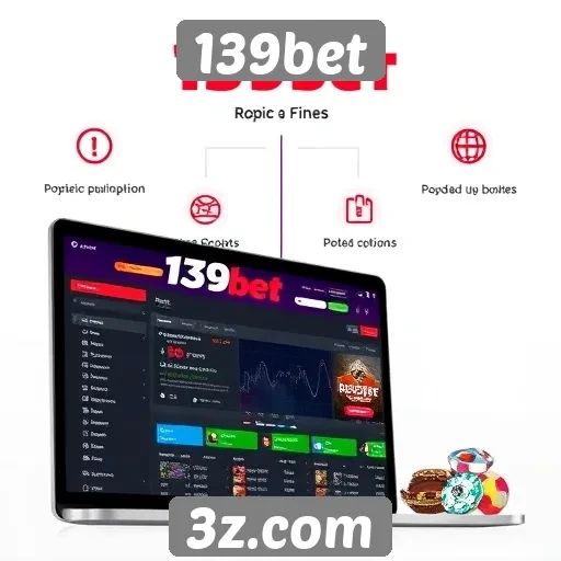 Análise das funcionalidades do site 139bet